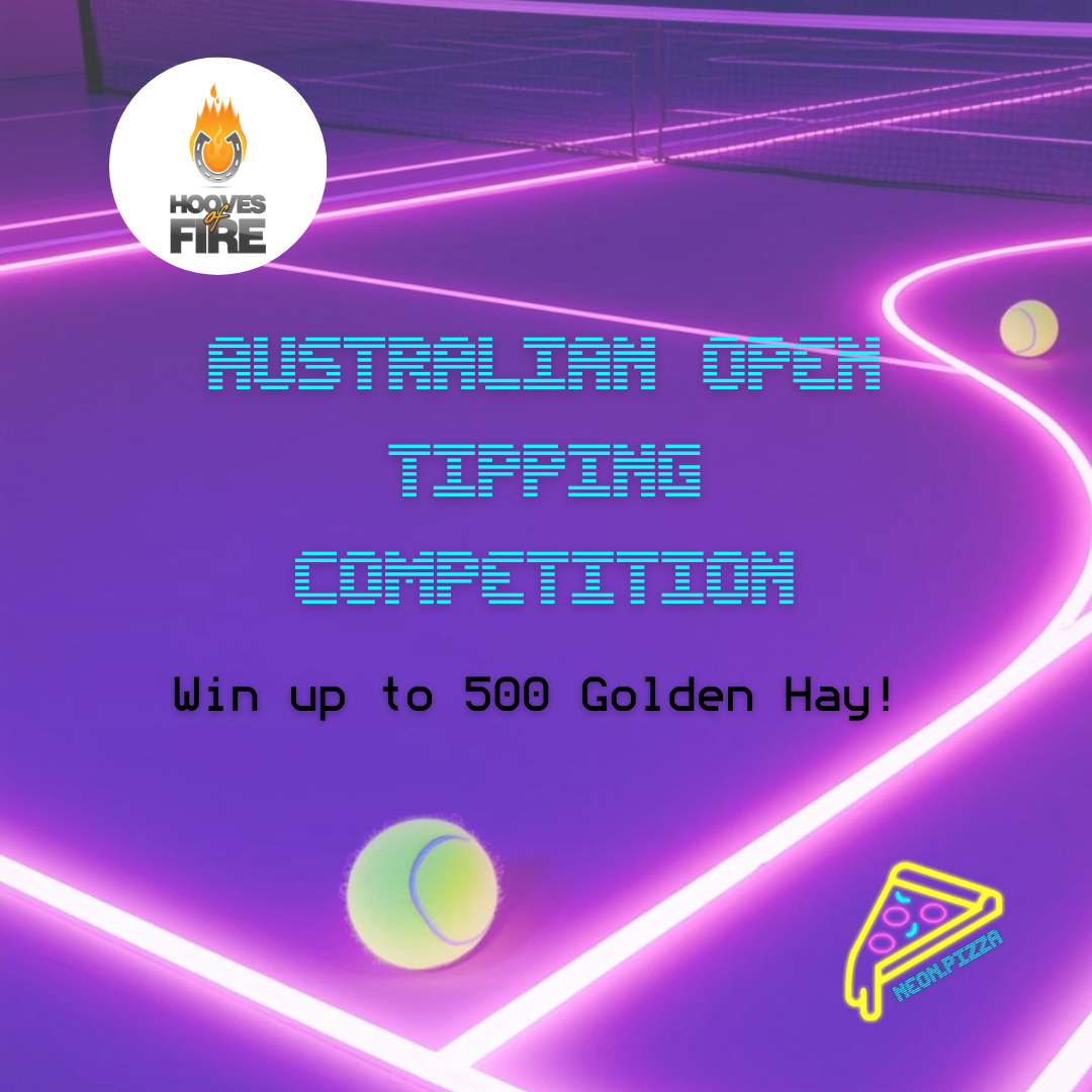 australian open tipping hooves of fire neon pizza