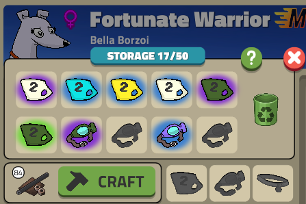 Hounds of Fury item crafting